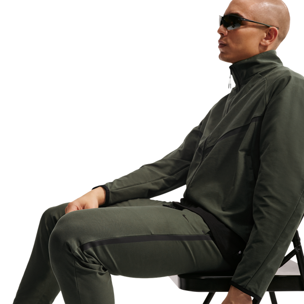 Nike Tech Shori Knit Drill Pant - Men's - Black/Cargo Khaki - Image 6