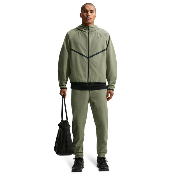 Nike Tech Shori Knit Drill Pant - Men's - Black/Silver Sage - Image 3