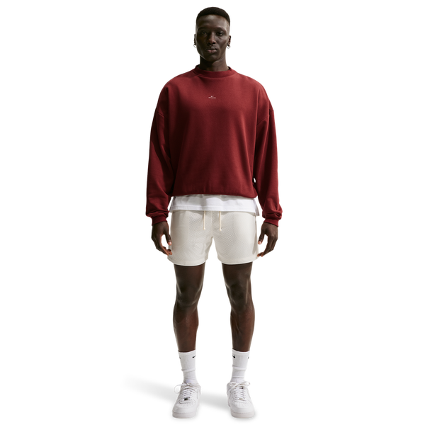 Nike Dri-FIT Standard Issue Mesh 5IN Shorts - Men's - Sail/Black/Pale Ivory - Image 3