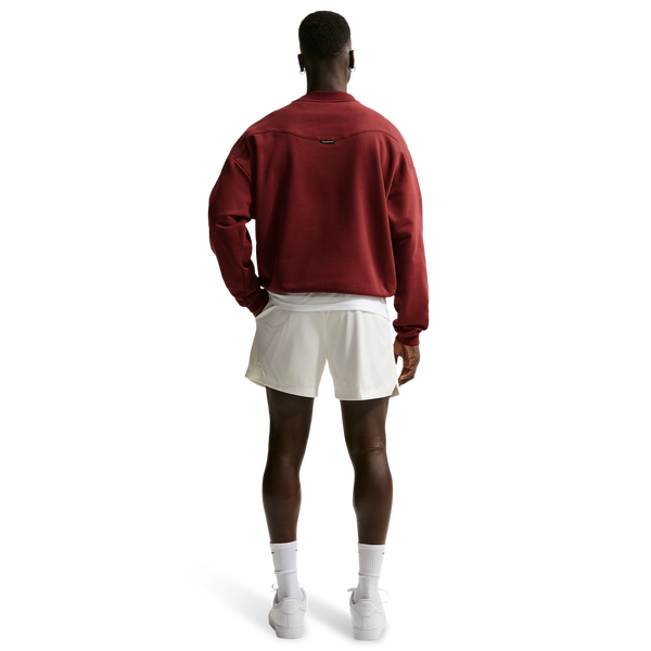Nike Dri-FIT Standard Issue Mesh 5IN Shorts - Men's - Sail/Black/Pale Ivory - Image 4