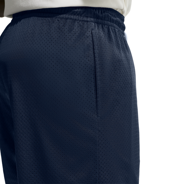 Nike Dri-FIT Standard Issue Mesh 5IN Shorts - Men's - Pale Ivory/Midnight Navy/Pale Ivory - Image 2