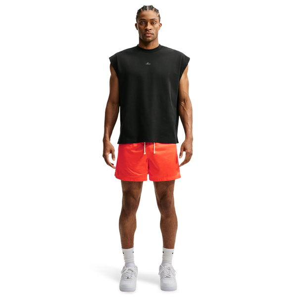 Nike Dri-FIT Standard Issue Mesh 5IN Shorts - Men's - Turf Orange/Pale Ivory - Image 3