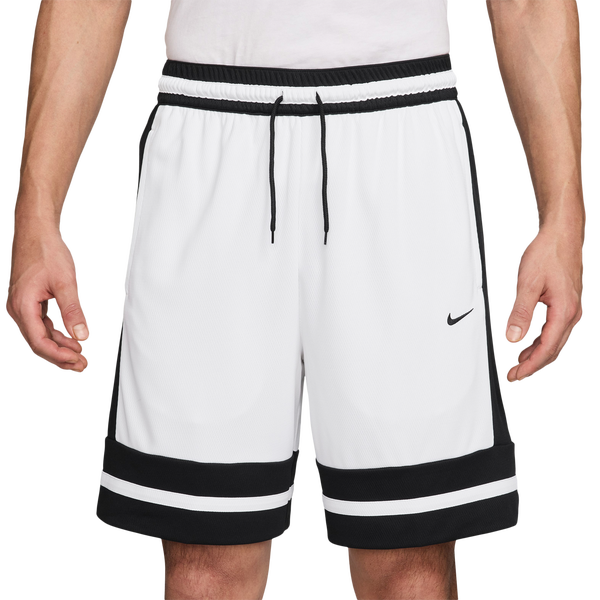Nike Dri-FIT Game Classic 8" Shorts - Men's - White/Black