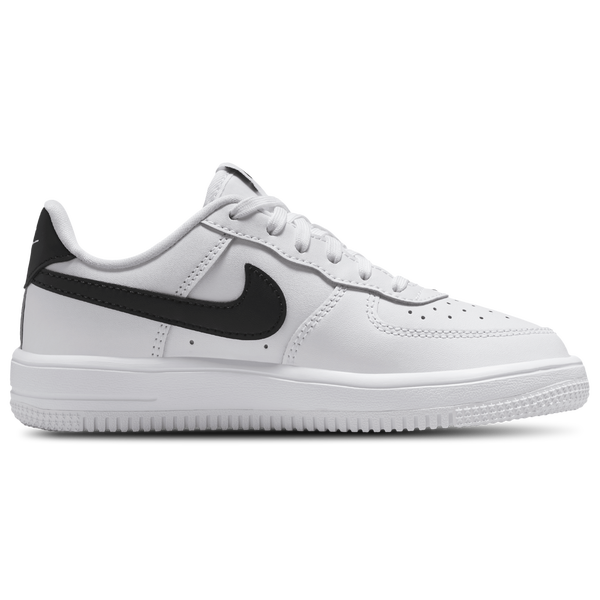 Nike Air Force 1 Low Lace - Girls' Preschool - White/Black