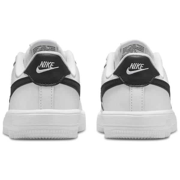 Nike Air Force 1 Low Lace - Girls' Preschool - White/Black - Image 3