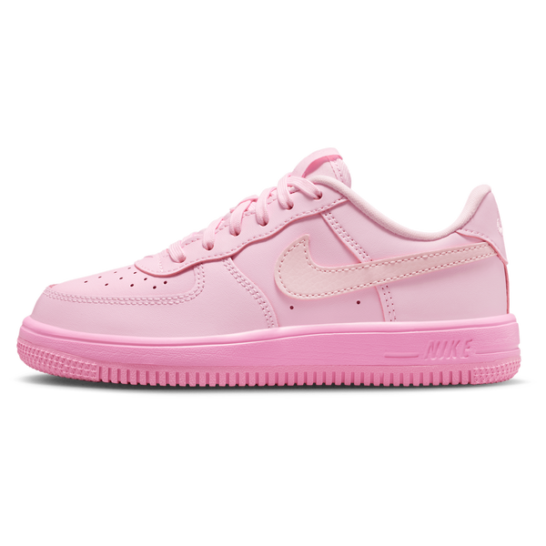 Nike Air Force 1 Low Lace - Boys' Preschool - Pink Rise/Pink Foam/Pink Foam - Image 2