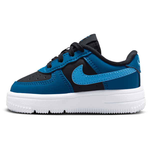 Nike Air Force 1 Low Lace - Boys' Toddler - Dutch Blue/Court Blue/Black - Image 2