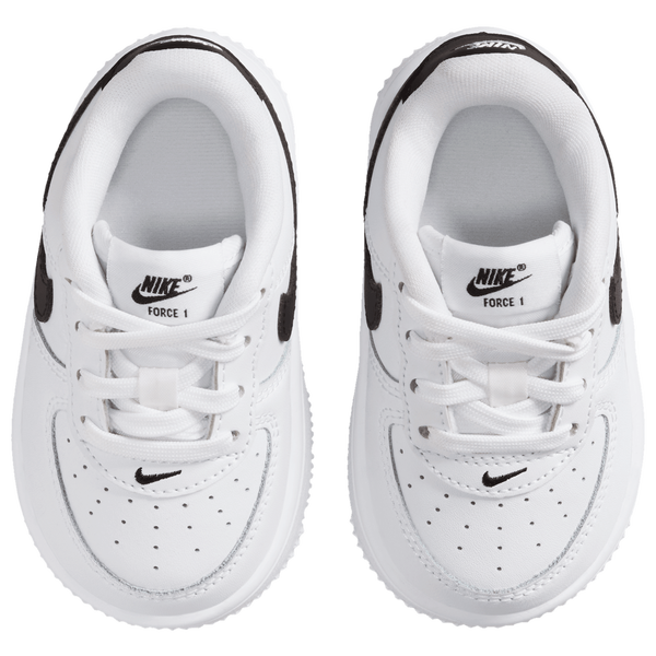 Nike Air Force 1 Low Lace - Boys' Toddler - White/Black - Image 4