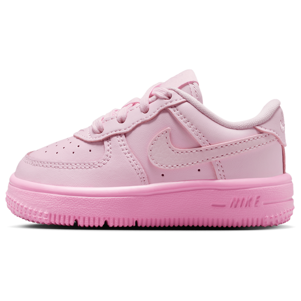 Nike Air Force 1 Low Lace - Boys' Toddler - Pink Foam/Pink Foam/Pink Rise - Image 2
