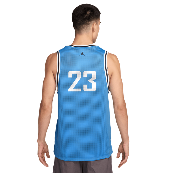 Jordan Brooklyn Mesh Jersey - Men's - Blue/Black - Image 2