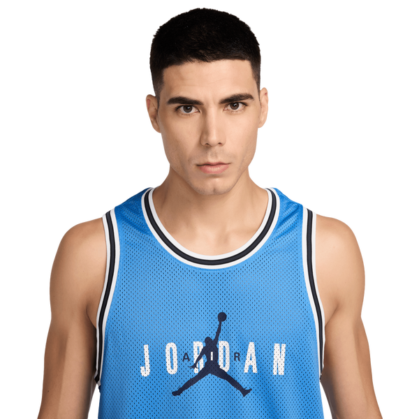 Jordan Brooklyn Mesh Jersey - Men's - Blue/Black - Image 3