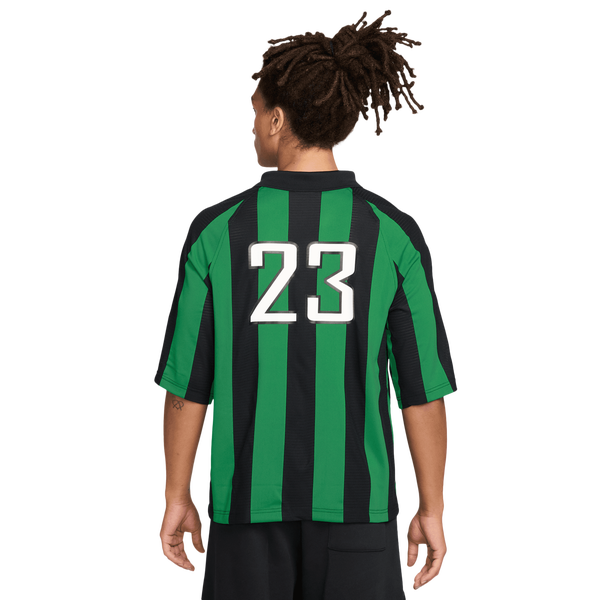 Jordan Brooklyn Terrace Short Sleeve Top - Men's - Black/Lucky Green - Image 2