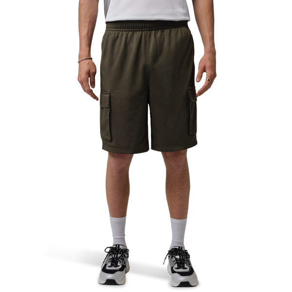 Jordan Brooklyn Festival Cargo Shorts - Men's - Cargo Khaki/Black
