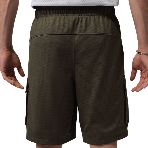 Jordan Brooklyn Festival Cargo Shorts - Men's - Cargo Khaki/Black - Image 2