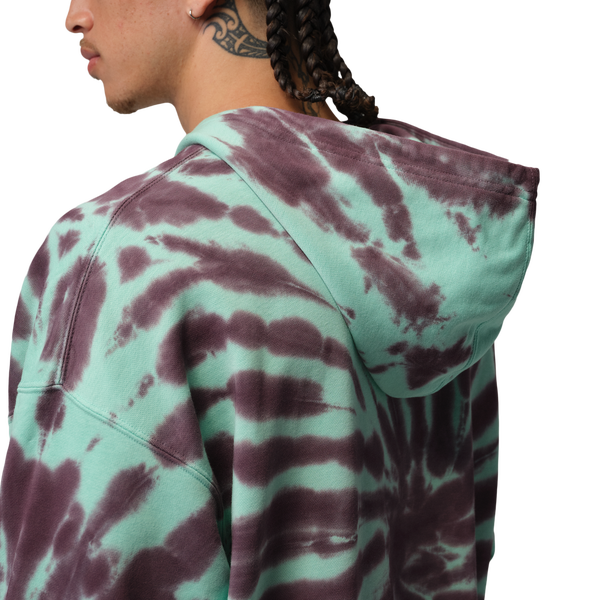 Jordan Brooklyn Festival TD Fleece Pull Over - Men's - Pale Ivory/Burgundy Ash/Green Glow - Image 3