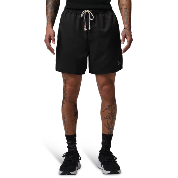 Jordan Brooklyn Festival Shorts - Men's - Black/Tan - Image 6