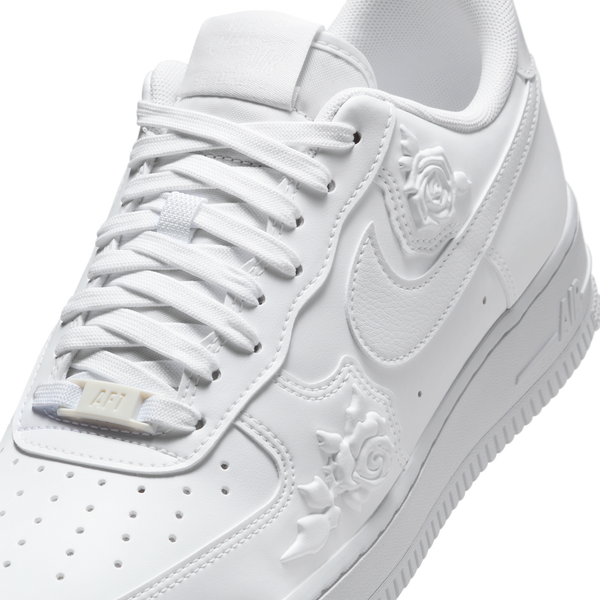 Nike Air Force 1 '07 - Women's - White/White/White - Image 7