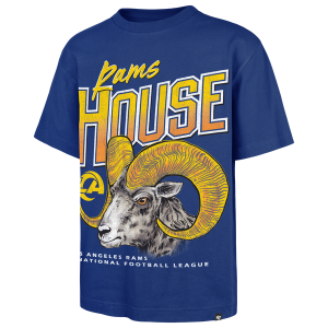 47 Brand NFL Rams Wilderness T-Shirt - Men's - Blue