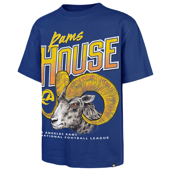 47 Brand NFL Rams Wilderness T-Shirt - Men's - Blue