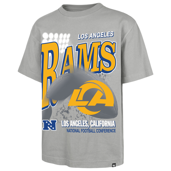 47 Brand NFL Rams Hometown Lights T-Shirt - Men's - Gray