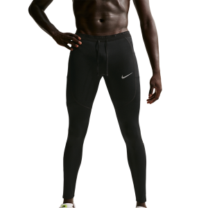 Nike Dri-FIT Stride Tights - Men's - Black/Reflective Silver