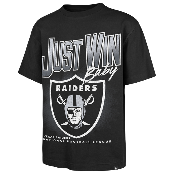 47 Brand NFL Raiders Wilderness T-Shirt - Men's - Black