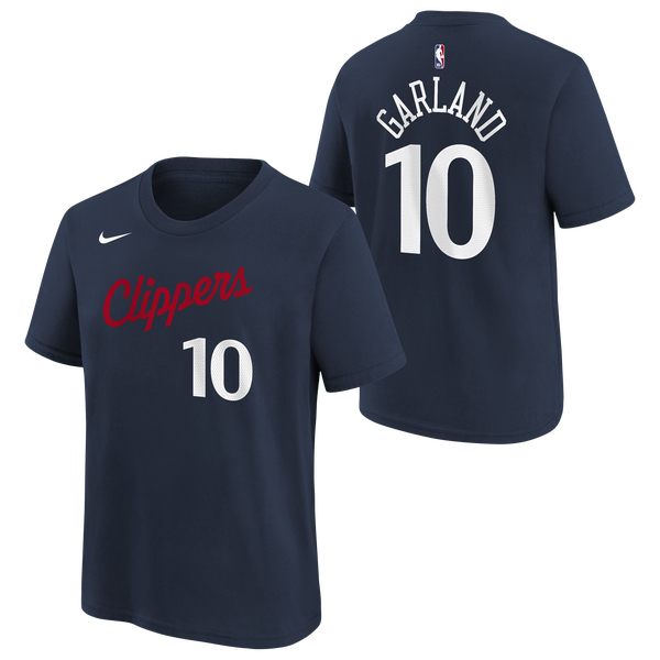 Nike NBA Los Angles Clippers Name and Number T-Shirt - Boys' Grade School - College Navy