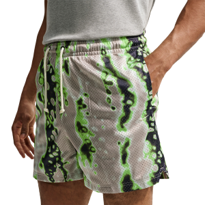 Nike Dri-FIT 5 Inch Mesh Print Shorts - Men's - Blue/Purple