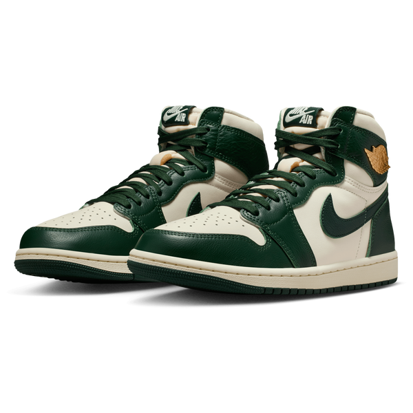 Jordan Air Jordan Retro 1 Hi RMSTD - Women's - Fir/Pale Ivory/Pro Green - Image 6
