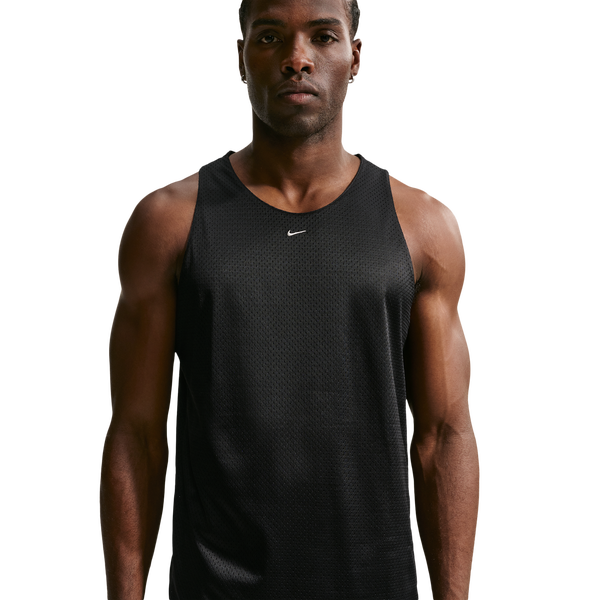 Nike Drifit Standard Issue Practice Mesh Jersey - Men's - Pale Ivory/Black