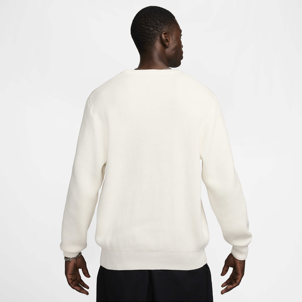 Nike Club Crew Sweater - Men's - Sail/Black - Image 2