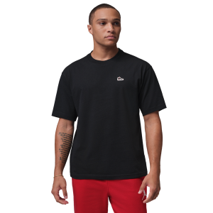 Jordan Sneaker Patch Short Sleeve Crew - Men's - Black