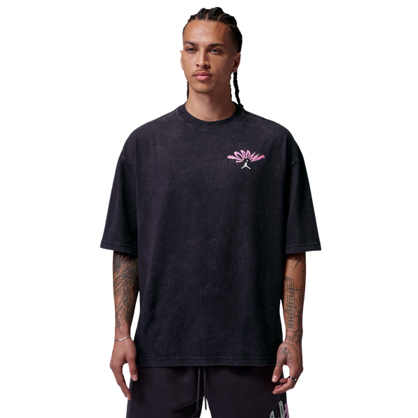 Jordan Flight Reissue Fear SS Crew - Men's - Black/White