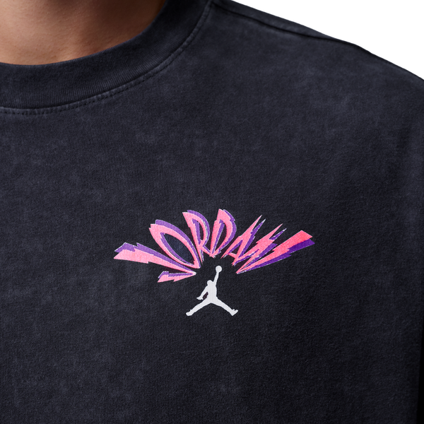 Jordan Flight Reissue Fear SS Crew - Men's - Black/White - Image 3