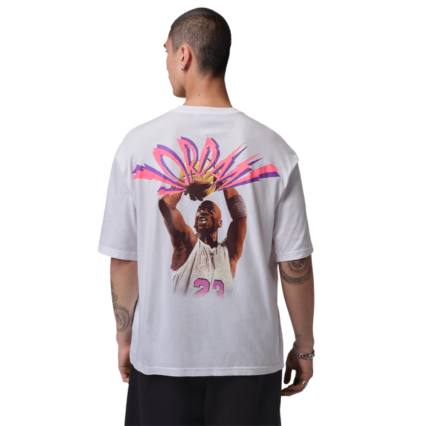 Jordan Flight Reissue Fear SS Crew - Men's - Black/White - Image 2