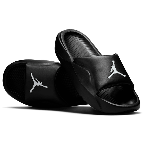 Jordan Franchise Slides - Men's - Black/White - Image 4