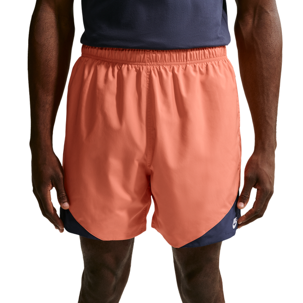Nike Windrunner Woven Lightweight Short - Men's - Midnight Navy/Orange Frost/White