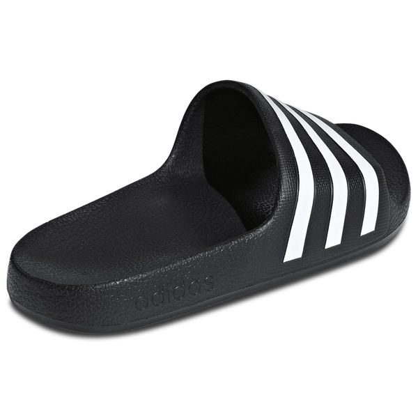 adidas Adilette Aqua Slides - Boys' Preschool - White/Black - Image 4