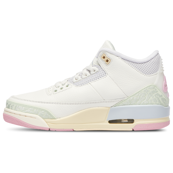 Jordan Air Jordan 3 Retro - Men's - Sail/Jade Aura/Yellow - Image 2