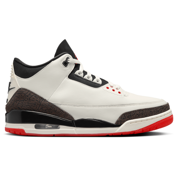 Jordan AJ Retro 3 OG - Men's - Black/White/Red