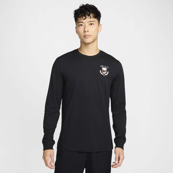 Nike NSW LS T-Shirt - Men's - Black