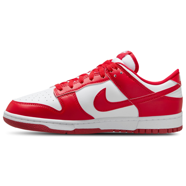 Nike Dunk Low Retro Bttys - Men's - White/University Red/White - Image 2