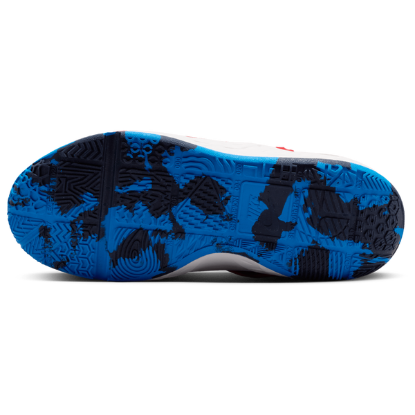 Nike Hustle D 12 - Boys' Grade School - Sail/Team Navy/University Red - Image 5