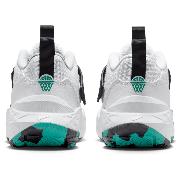 Nike Hustle D 12 - Boys' Preschool - White/Topaz Gold/Black - Image 3