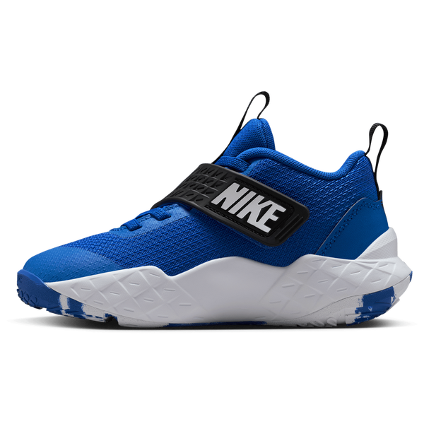 Nike Hustle D 12 - Boys' Preschool - White/Game Royal/Black - Image 2