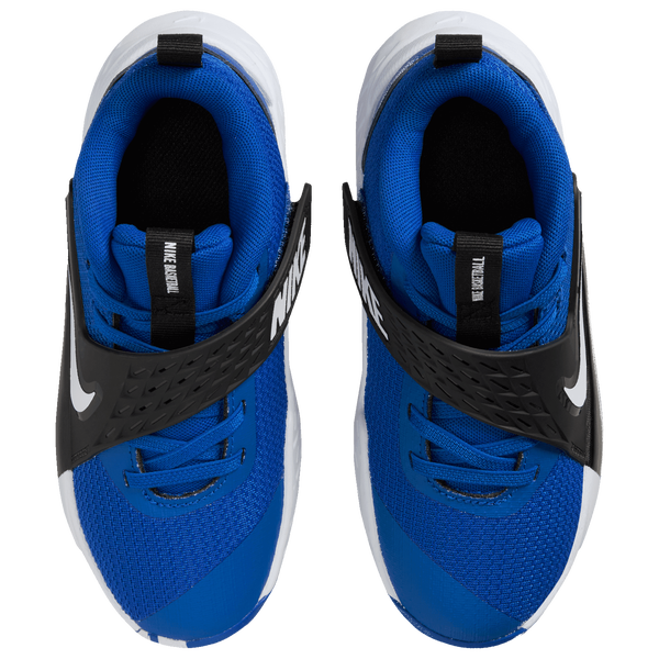 Nike Hustle D 12 - Boys' Preschool - White/Game Royal/Black - Image 4