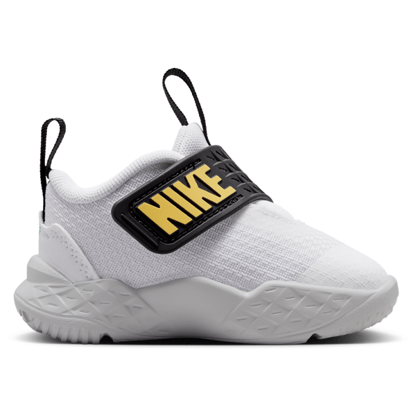 Nike Team Hustle D 12 - Boys' Toddler - Topaz Gold/White/Black