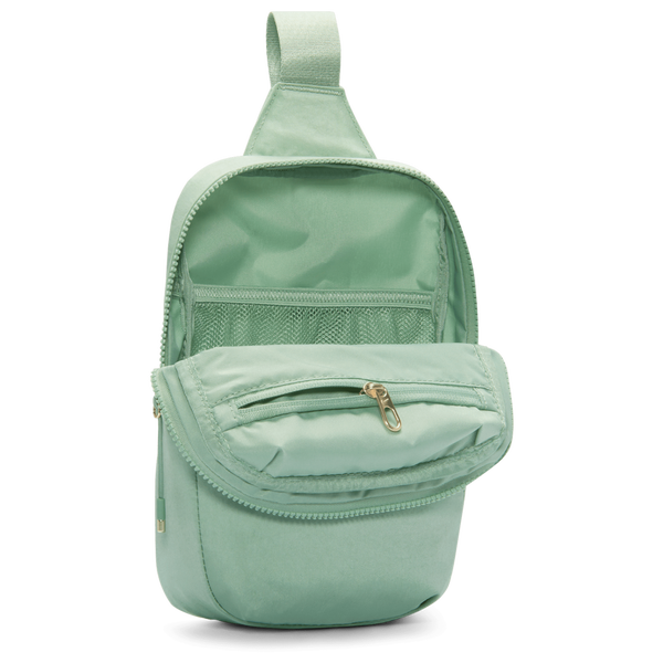 Nike Aura Crossbody Bag - Women's - Steam/Steam/Lt Trnsprnt Gld - Image 4
