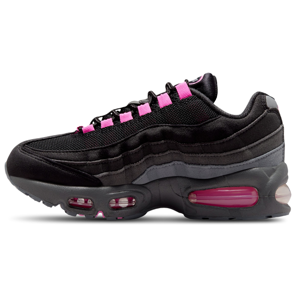 Nike Air Max 95 - Boys' Grade School - Black/Playful Pink/Cool Gray - Image 2