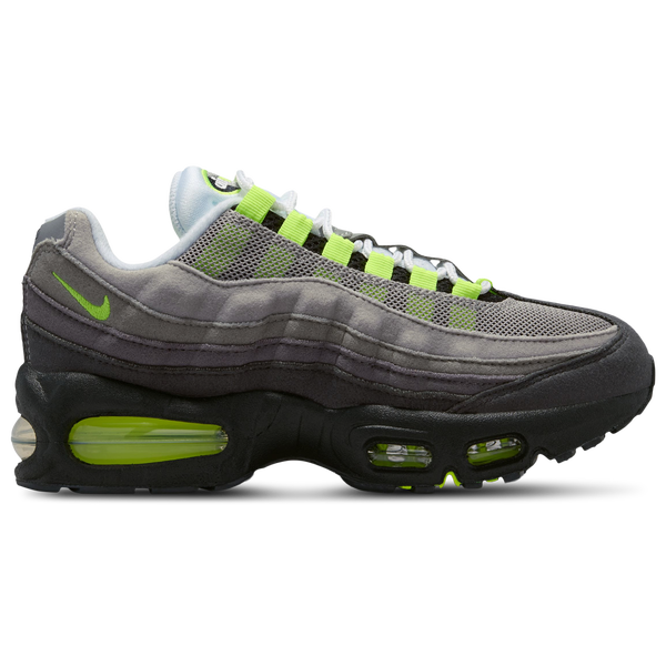Nike Air Max 95 - Boys' Grade School - Black/Neon Yellow/Anthracite